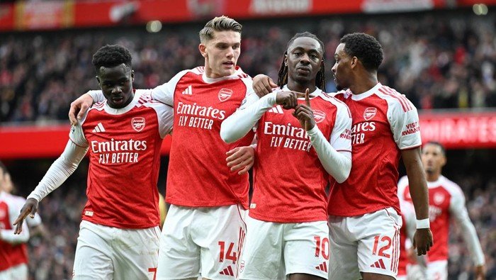 Arsenal Vs Crystal Palace: Eze Meledakkan Meriam London dengan Gol Spektakuler