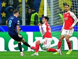 Arsenal Menyulap Keunggulan 2-1 atas Inter di Babak I!