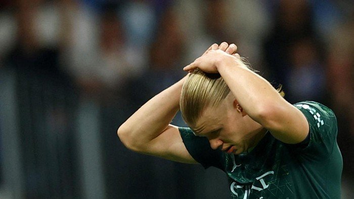 Ada Apa dengan Haaland? Gagal Bersinar di Santiago Bernabeu