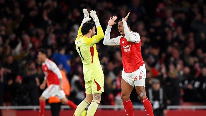 Arsenal Vs Everton: Meriam London Menang Berkat 2 Gol di Penghujung Laga - Update 3