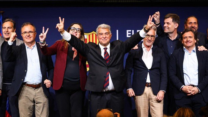 Laporta Kembali Terpilih Menjadi Presiden Barcelona - Update 3