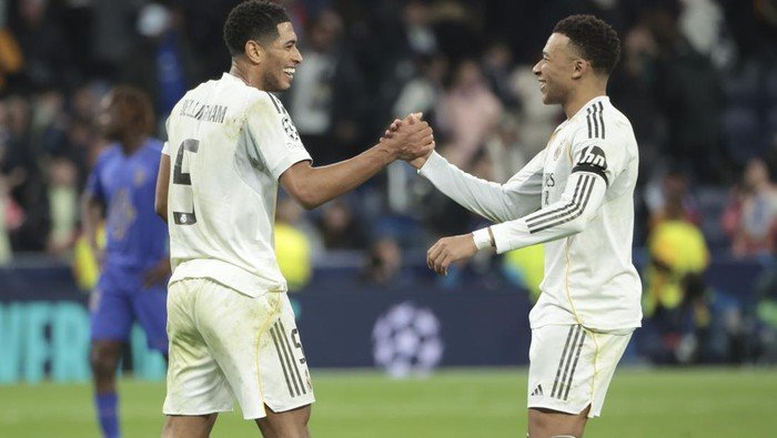 **Man City vs Real Madrid: Mbappe dan Bellingham di Etihad Stadium**