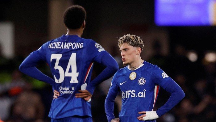 **Pertama Kalinya Chelsea Digelontor 8 Gol oleh PSG dalam 2 Leg Liga Champions**