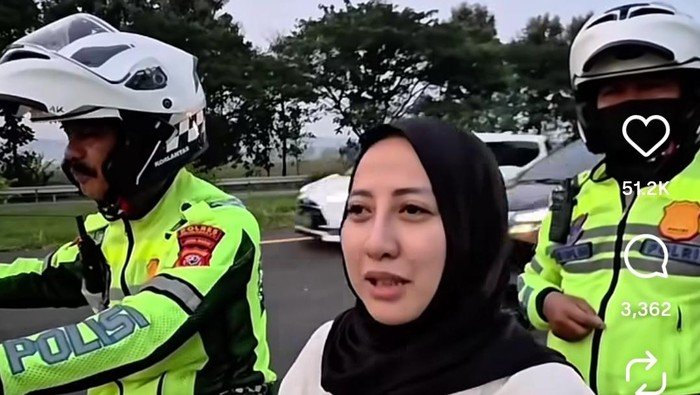 Dari Ketinggalan di Rest Area, Viral Kisah Istri Diantar Polisi Naik Moge saat Mudik!